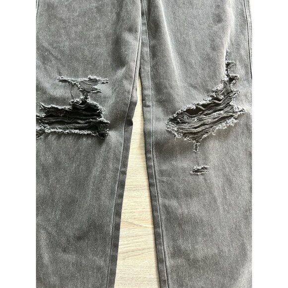 Judy Blue Jeans Size 7 /28 Black Nashville Rigid Magic High Rise 90s Straight - Picture 2 of 10